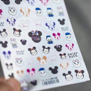 Tsum Tsum Themed Nail Art Stickers/Decals